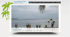 Desktop Screenshot of lupesbeachfale.com