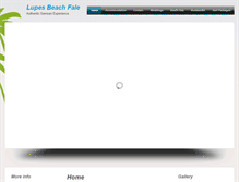Tablet Screenshot of lupesbeachfale.com